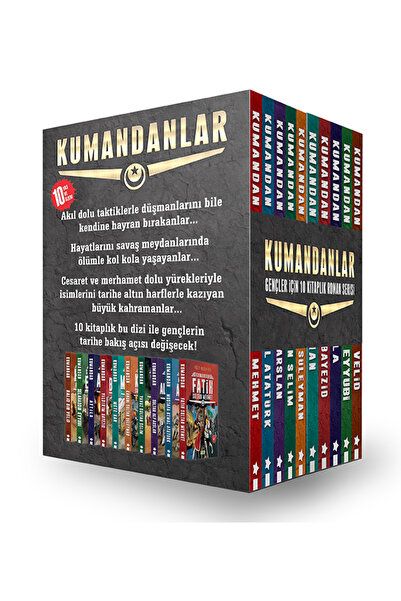 Acayip Kitaplar مجموعة أدوات التحكم - علبة تحتوي على 10 كتب