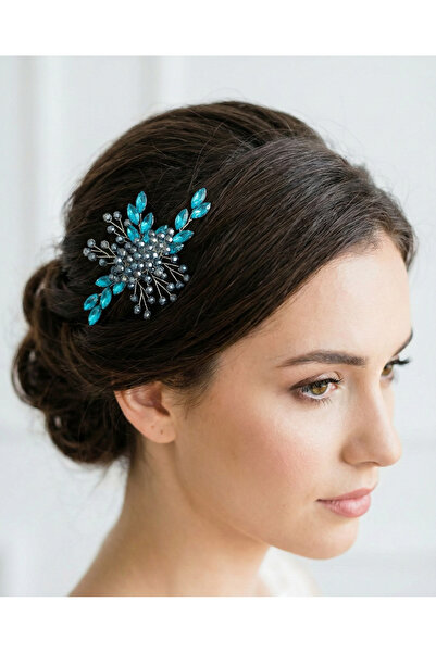 gelinmz Κομψή και κομψή νυφική τιάρα και αξεσουάρ μαλλιών για γάμο και αρραβώ...