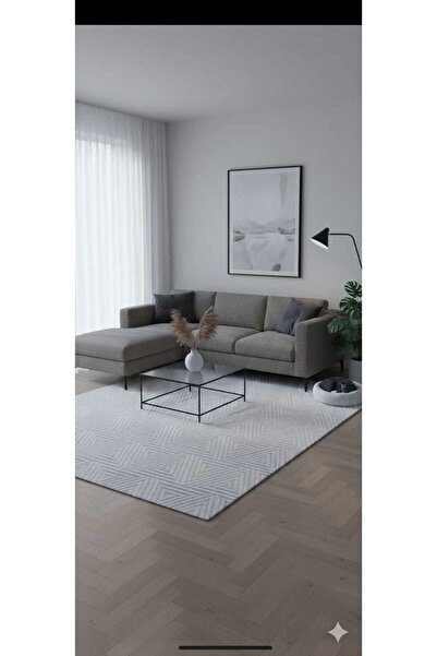 Merinos Salon Oturma odası kaymaz taban dokuma halı Launge Serisi 65150 270