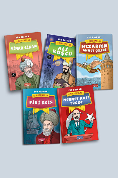 Yediveren Çocuk Tarihte Iz Bırakanlar Seti 5 Kitap 7-9 Yaş