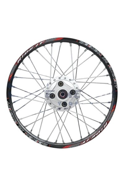 monero Arka Jant Komple CG Serisi (1.20x19) (Telli) (Siyah Jant, Gri Göbek, K...