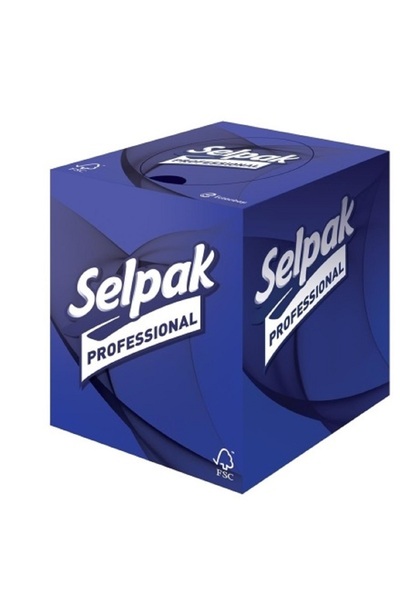 Selpak Professional Premium Butik Kutu Mendil 21 x 18 cm 48 Yaprak