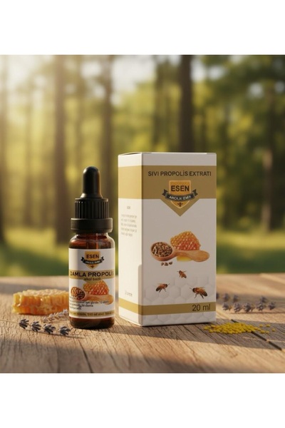 Esen Arıcılık Alkol Bazlı Propolis Ekstratı 20 Ml. (DAMLALIKLI)
