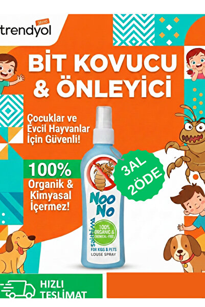 Salthima Noono Bit Kovucu Sprey 100 ml | Bit Önleyici Saç Spreyi, Lavanta Özl...