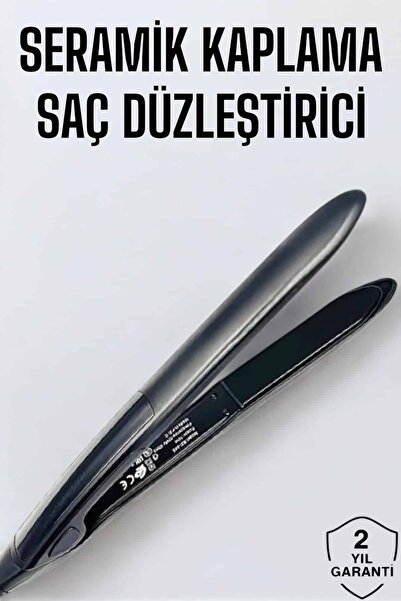 Lisinya Hair Straightener with Led Display, Heat Adjustable, Ceramic Coating,...