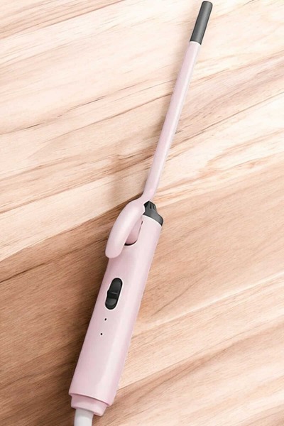Lisinya Hair Curling Iron 10mm Fine Curl Portable Hair Curling Wand -