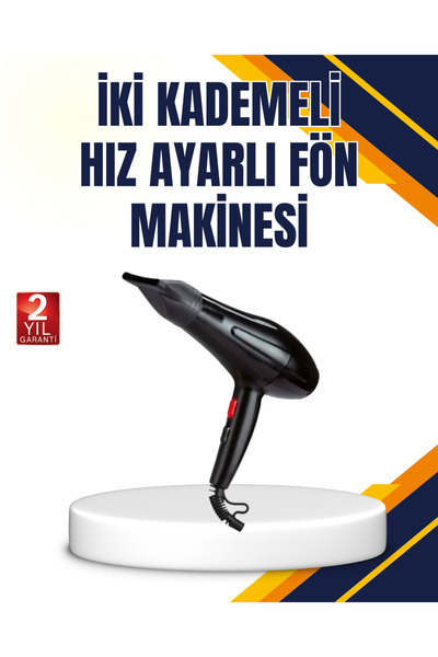 Lisinya 2200W Professional Blow Dryer with Cold Blow Feature - Tygoo