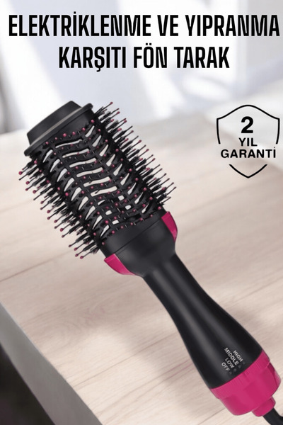 Lisinya 220 ° Professional Blow-Dry Comb for Heat Protection, Volume, and Ant...