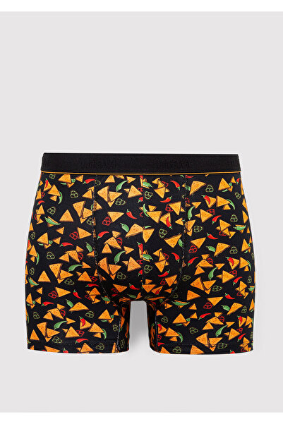 Mavi Boxer negru imprimat 0911823 -900