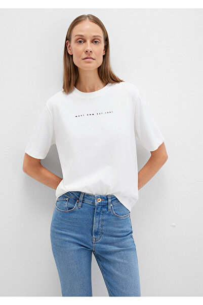 Mavi Tricou imprimat Ecru Regular Fit 1613147 -70057