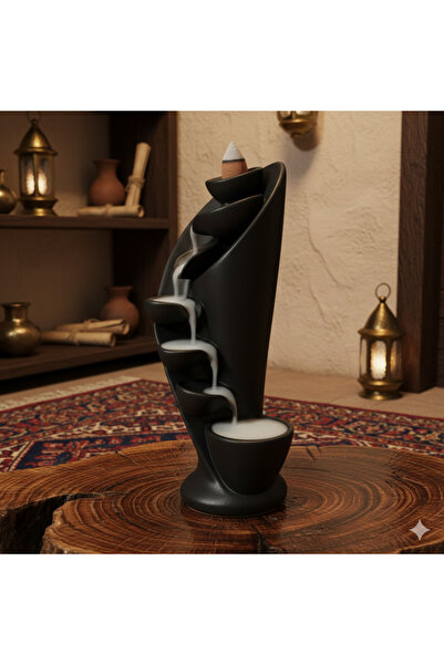 Show Art Hediyelik Şelale Merdiven Yeni Model Geri Akış Tütsülük