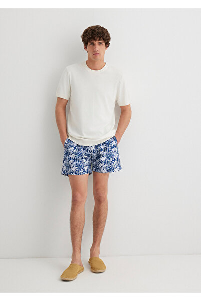 Mavi Marineblaue kurze Badeshorts 0911903-28417
