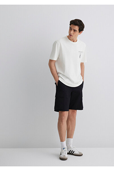 Mavi Black Cargo Shorts 0410262-900