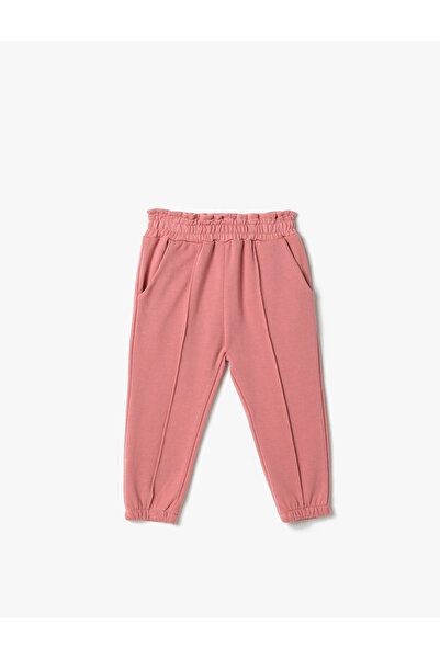 Koton Basic Cotton Jogger Sweatpants with Elastic Waist