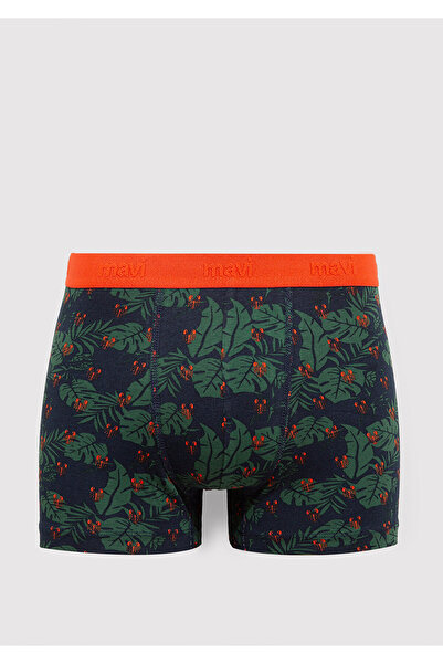 Mavi Akrep Baskılı Lacivert Boxer 092441-33648
