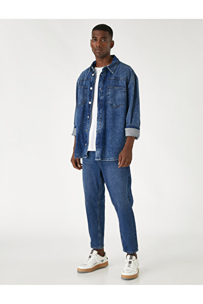 Koton Свободни дънкови широки панталони - Steve Jean