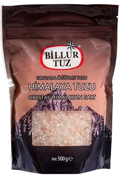 Billur Tuz Sofrada Öğütme Himalaya Tuzu Doypack (500 G) X6 Adet
