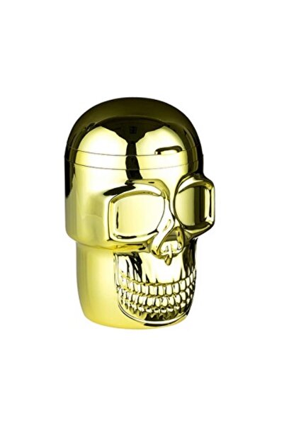 ANGELO Led Lighted Vehicle Car Ashtray Skull Yellow