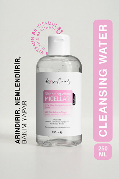 Rose Candy Cilt Temizleme Suyu 250 ml