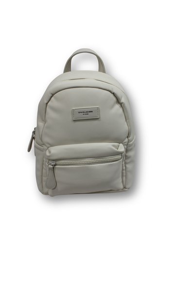 David Jones Women's Backpack Stylish and Durable Everyday Carry | Color Coconut Cream(CM7482)