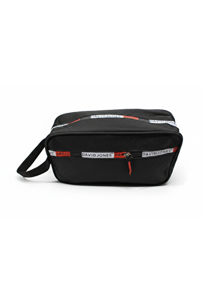 David Jones Men’s Dopp Kit | Stylish & Durable toiletry Pouch | Color Black
