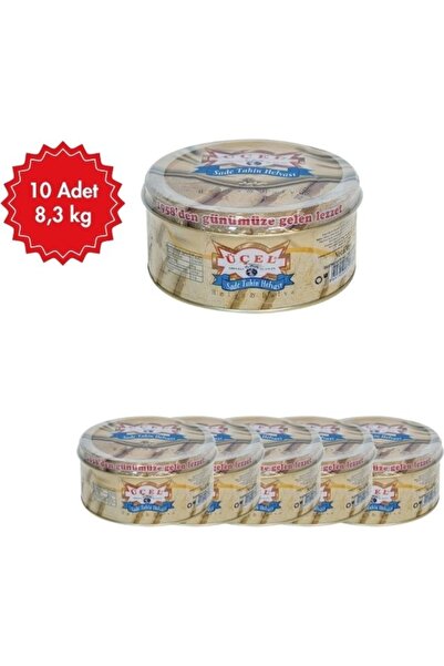 Üçel Plain Halva 830 g X 10 Pieces |   Traditional Dessert |   Breakfast & Sn...
