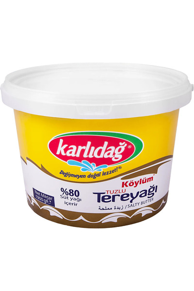 Karlıdağ Tuzlu Köylüm Tereyağı (950 g)