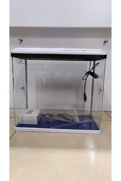 Sobo Komple Akvaryum 48,5 x 26 x 47 cm Beyaz