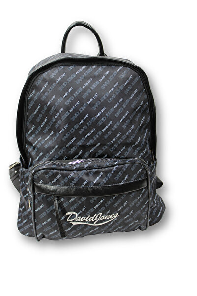 David Jones Women's Backpack Stylish and Durable Everyday Carry | Color Black...