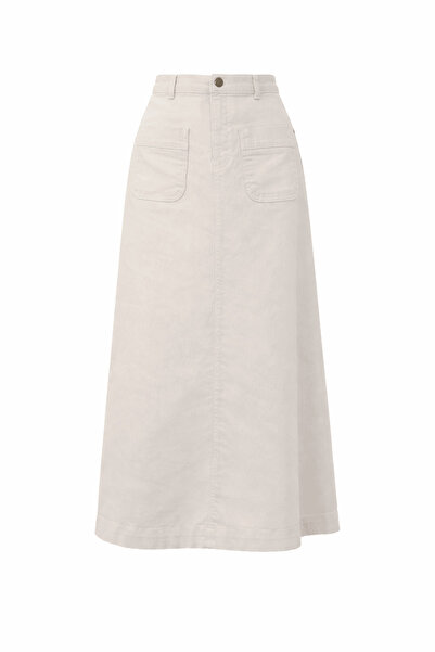 VELLICHOR TESETTÜR SUKNĚ Ecru