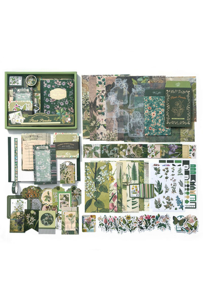 Choice مجموعة ملصقات جيانكي A-180 قطعة، 180 قطعة/عبوة، مواد تزيين سجلات القصا...