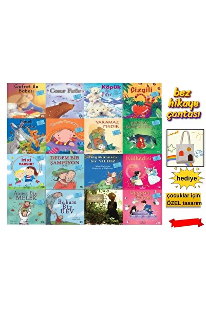 TÜRKİYE İŞ BANKASI KÜLTÜR YAYINLARI Ilk Okuma Kitaplarım 16 Kitap Set Okul Ön...
