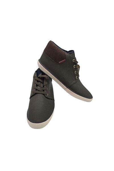 Jack & Jones Ghete bărbați, 40, imitatie de piele , maro/negru