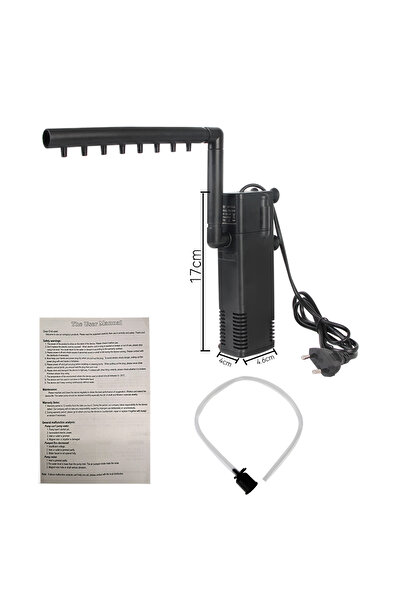 Choice مضخة فلتر مياه غاطسة بسعة 600 لتر، مزودة بقابس أوروبي، مناسبة لأحواض ا...