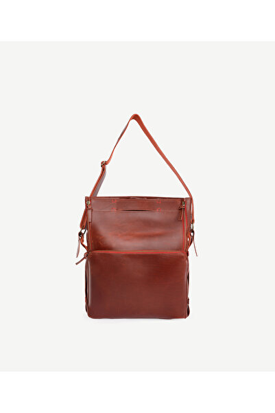 Yargıcı Folded Leather Shoulder Bag