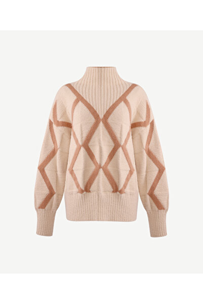 Yargıcı Regular Turtleneck Long Sleeve Sweater