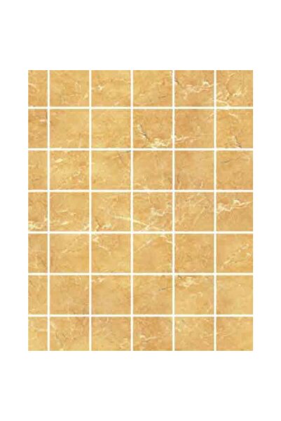 Eshel Krem Kare Karton Taş Fayans--1/50--3 lü