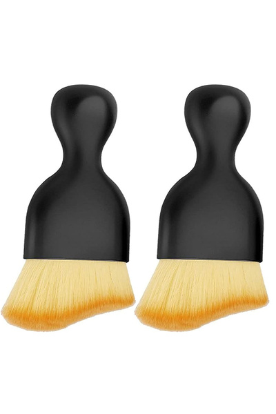 Choice فرشاة تنظيف لوحة المفاتيح (قطعتان) لتنظيف مقابس مكيف الهواء، فرشاة إزا...