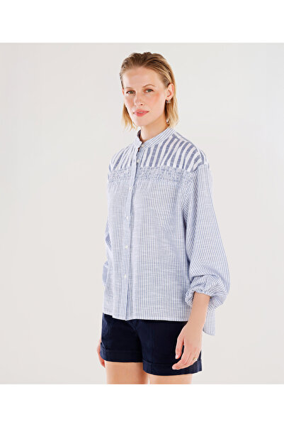 Yargıcı Dik Yakalı Gömlek