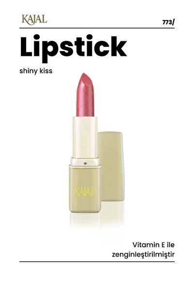 KAJAL Yumuşak Sürümlü Nemlendirici Sedefli Ruj – SilkGlow Hydrating Satin Lip...