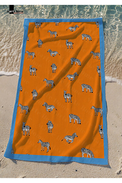 Marte Home منشفة شاطئ زيبرا