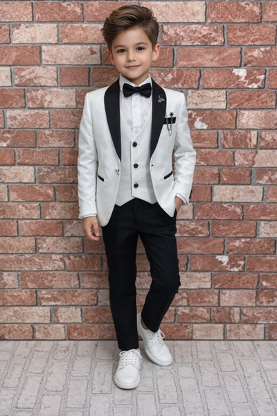 HAYTA Set Costum Copii cu Vesta si Camasa Milano Plus