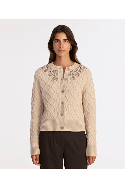 Yargıcı Regular Bisiklet Yaka Uzun Kol Hırka