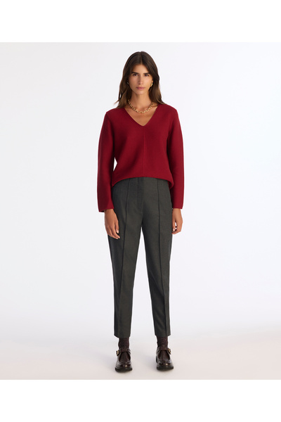 Yargıcı بنطلون بخصر عادي مدبب