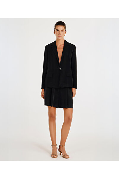 Yargıcı Single Button Long Sleeve Jacket