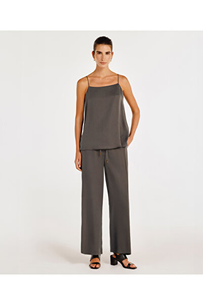 Yargıcı Strappy Tunic Length Blouse