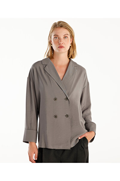 Yargıcı Loose Cut Double Breasted Jacket