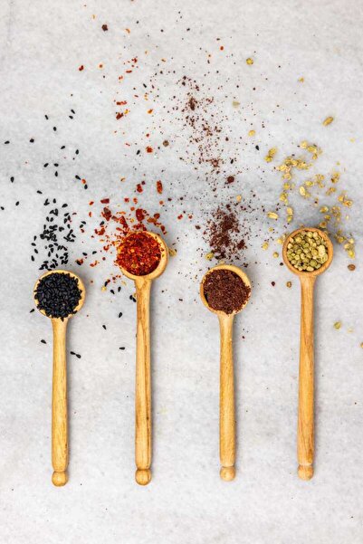 Refikadan Ahşap Ölçü Kaşığı 2Li Set