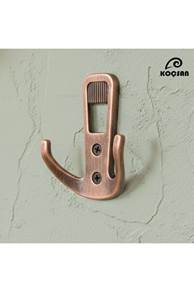 KOÇSAN Lotus Antik Bakır Askı, Lüks Vestiyer Askısı, Dolap Askılık, Duvar Ask...
