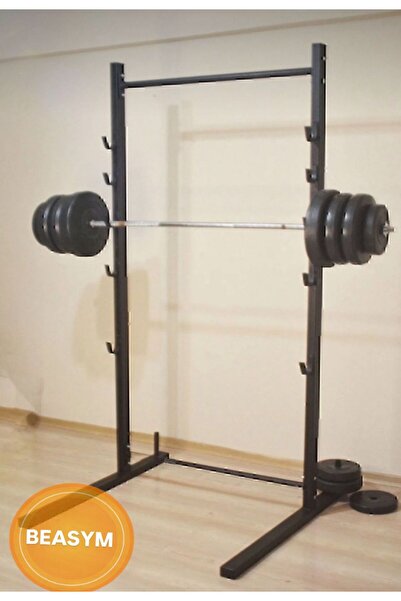 Beasym Barfiks Bench Squat Rack Standı ( 4 Parça Olarak Gelmektedir )